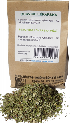 Betonika lekárska vňať
