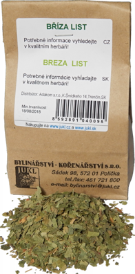 Breza list