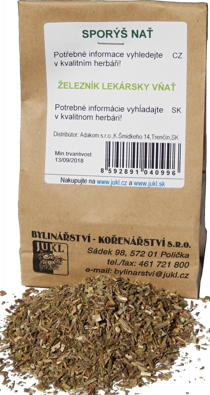 Železník lekársky vňať