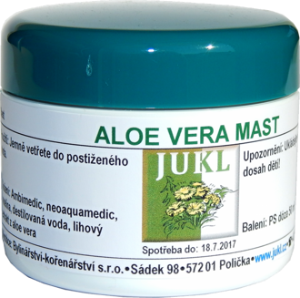 Masť Aloe vera