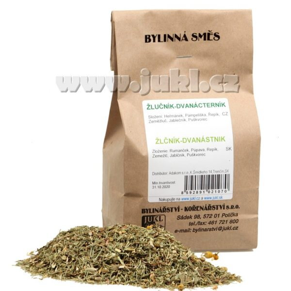 Jukl Žlčník-Dvanástnik 100g Jukl Žlčník-Dvanástnik 100g
